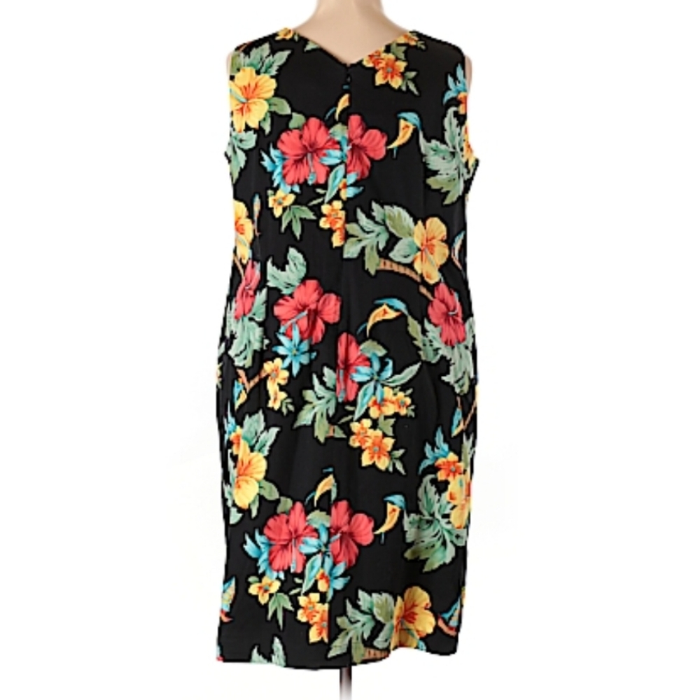 Caribbean Joe V-Neckline Tropical Dress NWOT sz 2X